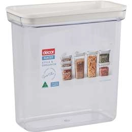 Decor Pantry Style & Organise Oblong 3.2l Each