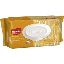 Huggies Ultimate Baby Wipes Protect & Care 64 Pack