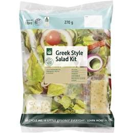 Woolworths Greek Salad Kit  270g