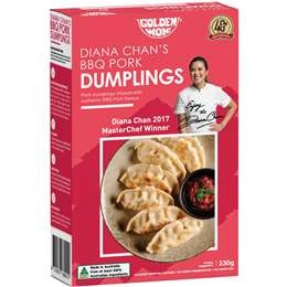 Golden Wok Diana Chan's Bbq Pork Dumplings 230g