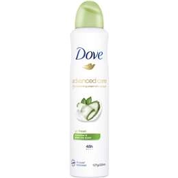 Dove Advanced Care Cucumber & Green Tea Antiperspirant Aerosol 220ml