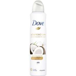 Dove Advanced Care Coconut & Jasmine Antiperspirant Aerosol 220ml