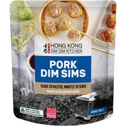 Hong Kong Dim Sim Kitchen Pork Dim Sims  480g