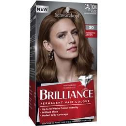 Schwarzkopf Brilliance 30 Romantic Brown Permanent Colour Each