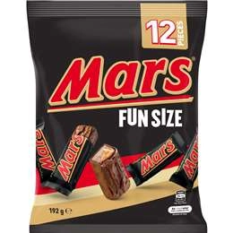 Mars Milk Chocolate Party Share Bag 12 Pieces 192g