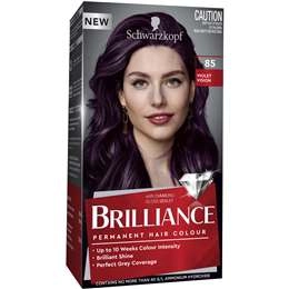 Schwarzkopf Brilliance 85 Violet Vision Permanent Colour Each