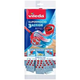 Vileda Supermocio 3 Action Mop Refill Each