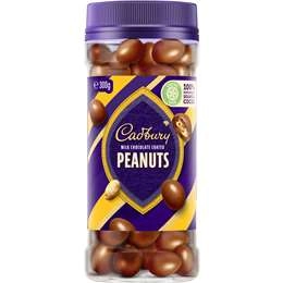 Cadbury Milk Chocolate Coated Peanuts 300g