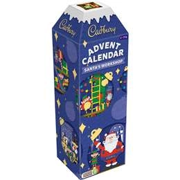 Cadbury Dairy Milk 3d Chocolate Christmas Advent Calendar 312g