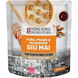 Hong Kong Dim Sim Kitchen Pork Prawn & Mushroom Siu Mai  300g