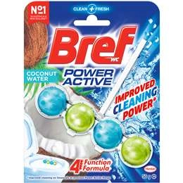 Bref Power Active Toilet Cleaner Block Coconut Water 1 Pack