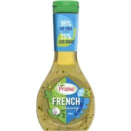 Praise French Dressing 99% Fat Free  330ml