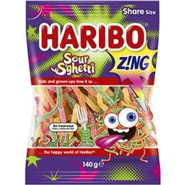 Haribo Sour S'ghetti  140g