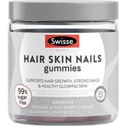 Swisse Beauty Hair Skin Nails Gummies 50 Pack