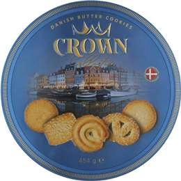 Crown Collection Danish Butter Cookies 454g