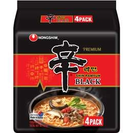 Nongshim Shin Black  4 Pack