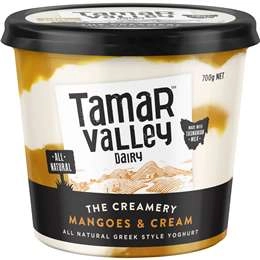 Tamar Valley Dairy Yoghurt Mango & Cream  700g