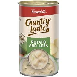 Campbell's Country Ladle Soup Potato & Leek 505g