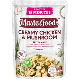 Masterfoods Creamy Chicken & Mushroom Recipe Base 175g