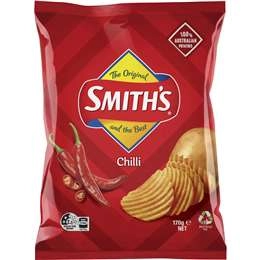 Smith's Crinkle Cut Chilli  170g