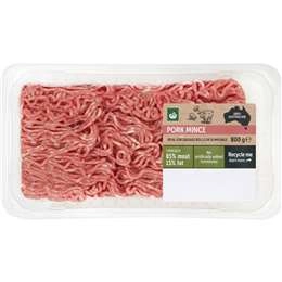 Woolworths Pork Mince  800g