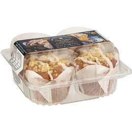 Woolworths Lemon Poppyseed Muffins  4 Pack