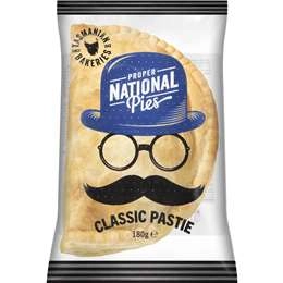 National Pies Pasties  180g