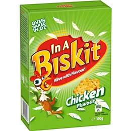 In A Biskit Chicken Crackers 160g