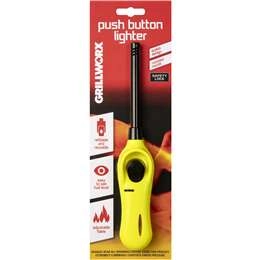 Grillworx Push Button Refillable Lighter Assorted Each