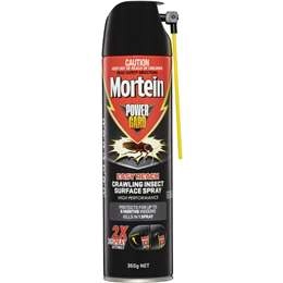 Mortein Powergard Easy Reach Crawling Insect Surface Spray 350g