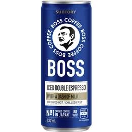 Suntory Boss Iced Coffee Double Espresso 237ml