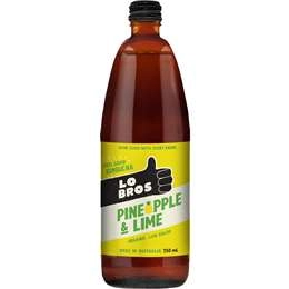 Lo Bros Kombucha Pineapple & Lime  750ml