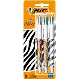 Bic 4 Colours Limited Edition  3 Pack