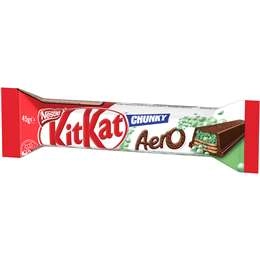 Kitkat Chunky Aero Mint Milk Chocolate Bar 45g