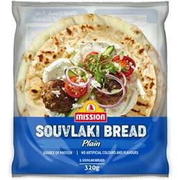 Mission Souvlaki Bread  320g