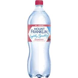 Mount Franklin Lightly Sparkling Water Raspberry 1.25l