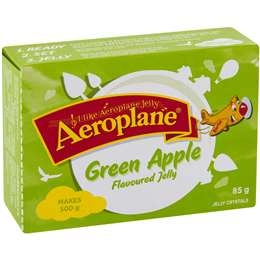 Aeroplane Original Green Apple Flavoured Jelly 85g