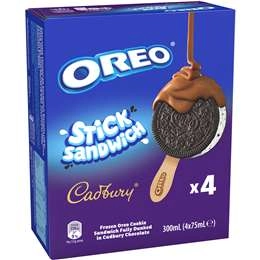 Oreo Cookie Sandwich Sticks  4 Pack