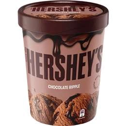 Hershey's Chocolate Ripple Tub 1l