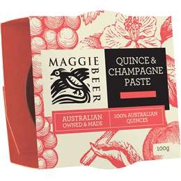 Maggie Beer Quince & Champagne Paste  100g