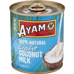 Ayam Coconut Milk Light 270ml