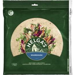 Helga's Sourdough Wraps  7 Pack