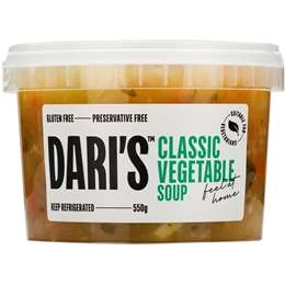 Dari's Classic Vegetable Soup  550g