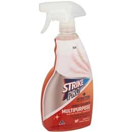 Strike Pro Multipurpose Cleaner Spray Antibacterial 750ml