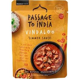 Passage To India Simmer Sauce Vindaloo Hot 375g