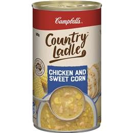 Campbell's Country Ladle Soup Chicken & Sweet Corn 505g