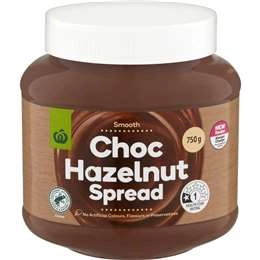 Woolworths Choc Hazelnut Spread 750g