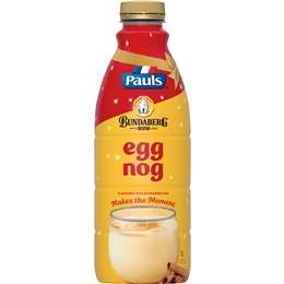 Pauls Egg Nog Bundaberg Rum Flavoured 1l