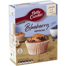 Betty Crocker Blueberry Low Fat Muffin Mix Muffin Mix 500g