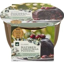 Woolworths Christmas Matured Pudding  700g